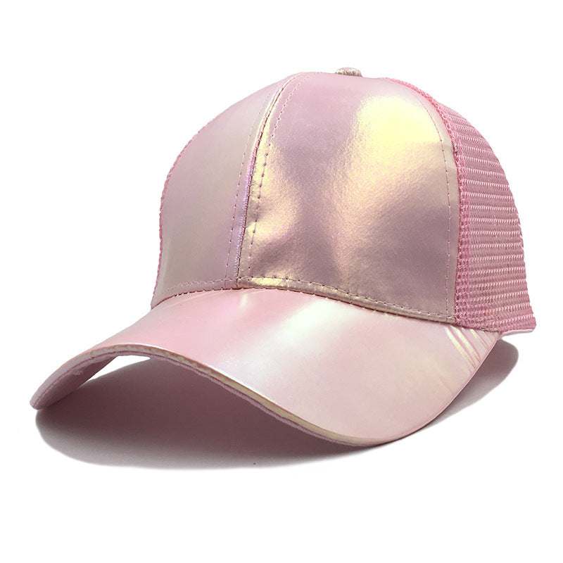 Wholesale Cotton Breathable Sequin Mesh Hat
